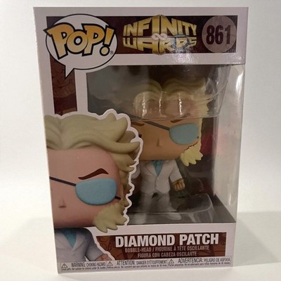 Funko Pop Marvel Infinity Warps Diamond Patch #861 Bobble-Head Figure w/ Box