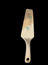 Vintage Decorative Porcelain Cake Server Cutter Holiday Wedding Birthday Etc.