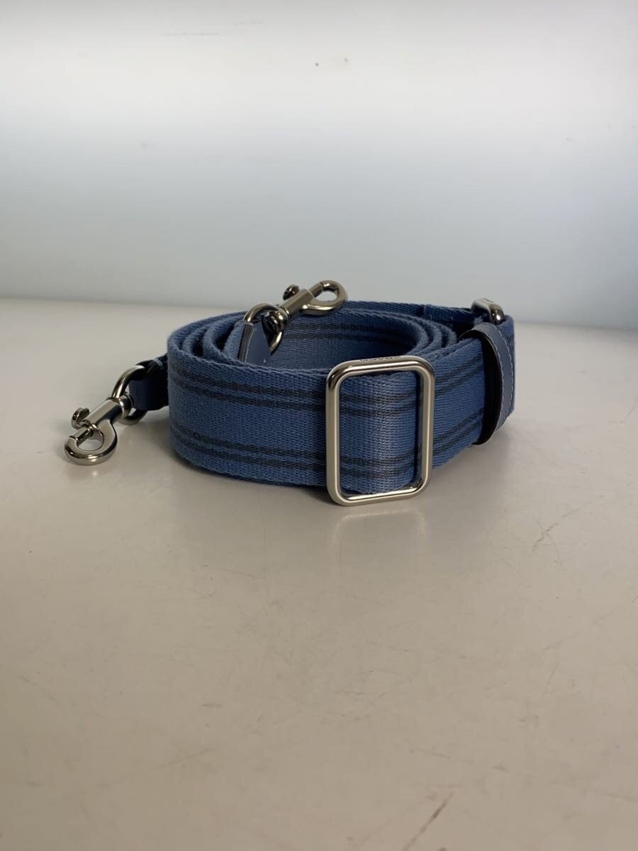 COACH Canvas Handbag, Blue, Solid Color, CP164 thumbnail 7