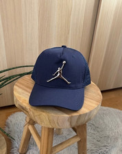 Navy Mesh Trucker Cap Adjustable Sports Hat NWT Air Jordan Jumpman