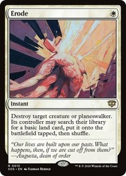 Erode #15 Secrets of Strixhaven Magic: The Gathering Rare