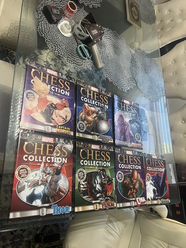 Eaglemoss Marvel Chess Collection #8, 9, 10, 11, 14, 15, And Special Magazines