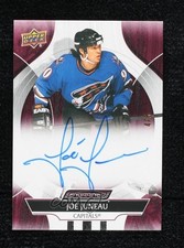 2024-25 Upper Deck Engrained Icons Auto Rosewood 4/5 Joe Juneau #CA-JJ Auto k4s