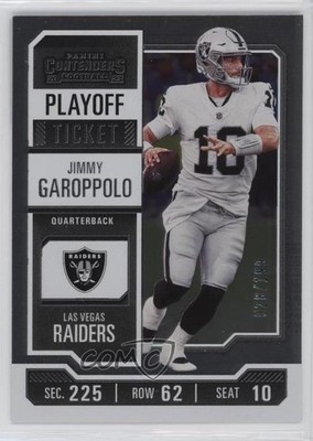 2023 Panini Contenders Playoff Ticket 28/199 Jimmy Garoppolo #54 0ud4