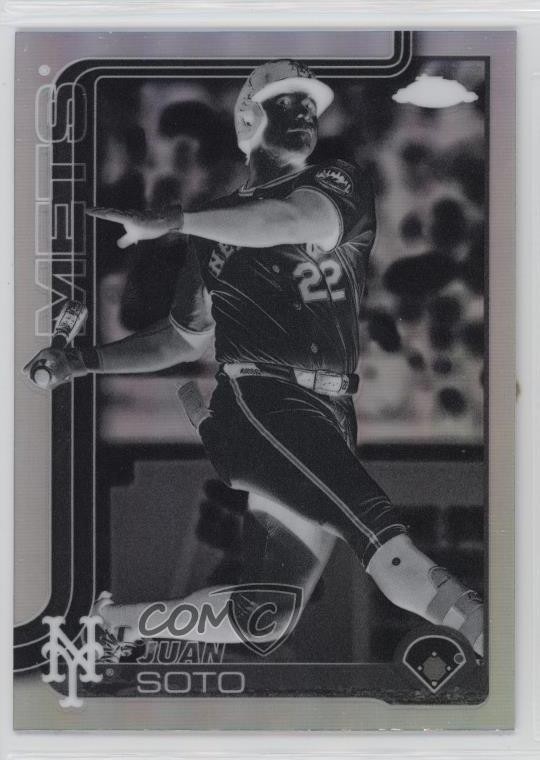 2025 Topps Chrome Negative Refractor Juan Soto #200 1m2n