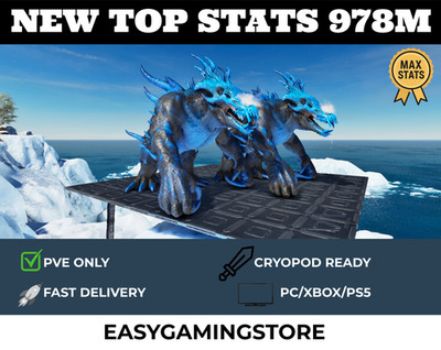  ARK Survival Ascended | PvE PC/XBOX/PS5 | Top Stats Ossidon 40KHP 978M