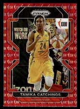 Tamika Catchings 2022 Panini Prizm WNBA Ruby Wave #158 Indiana Fever ESE