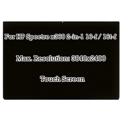 HP Spectre x360 2-in-1 16-f0709nz 16-f0005na Montage 4K LCD Berühren Sie Anzeige