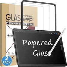 Esanik Transparent Like Paper Glass Screen Protector for Galaxy Tab A11 /A9 11