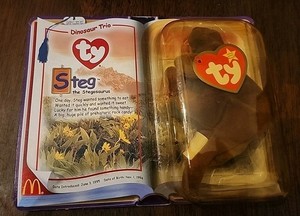 steg the stegosaurus beanie baby mcdonalds