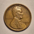 Nicer Low Mintage "very fine++" 1909 S Lincoln Wheat Cent, cleaned