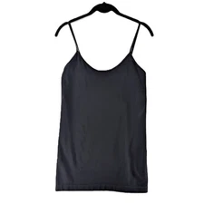 Lysse Shapewear Camisole Womens Size L XL Black Sleeveless Tank Top Slimming
