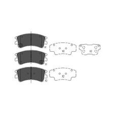 1x KAVO PARTS BRAKE PAD SET DISC BRAKE FOR MAZDA G2YS3323Z NEW