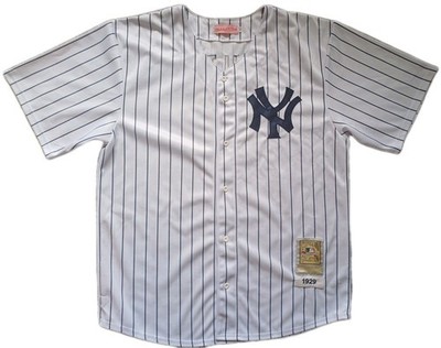 Babe Ruth #3 NY Yankees Mitchell Ness 1929 Cooperstown Authentic Trikot 52