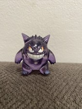 Gengar TOMY Pokemon Vintage Clear Purple Translucent Figure RARE