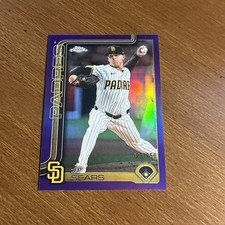 2025 Topps Chrome Update Series - JP Sears #USC85 Purple Refractor /250