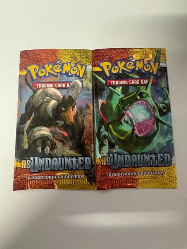 2010 Heartgold Soulsilver Undaunted Booster Pack OPENED - Choose Your Artwork!