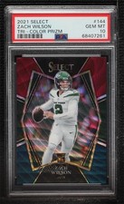 2021 Select Premier Level Tri-Color Prizm 101/199 Zach Wilson PSA 10 GEM MT 07m7