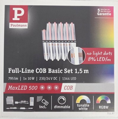 LED-Streifen Paulmann 711.97 MaxLED 500 LED Strip RGBW 1,5m 896 LEDs/m RGBW+ Neu