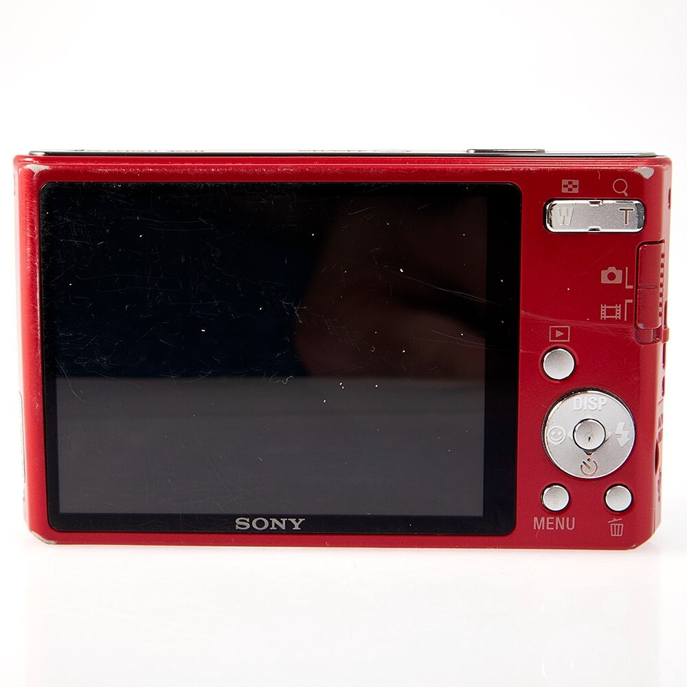 Red SONY Cyber-Shot DSC-W330 Digital Camera - 14.1MP - Tested | eBay