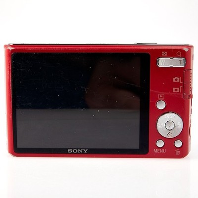 Red SONY Cyber-Shot DSC-W330 Digital Camera - 14.1MP - Tested | eBay