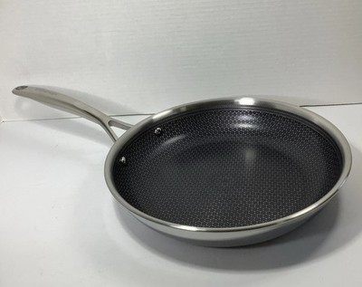 Henckels Paradigm 10 in Stainless Steel Fry Pan 18-8 Hex Style New Skillet
