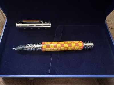 Montegrappa Harry Potter Gryffindor Fine Fountain Pen Metal Chrome Trim