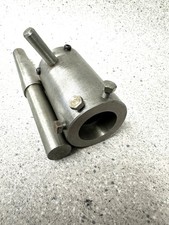 Tailstock die holder for 1? and 1 1/4? round button dies complete with MT2 taper