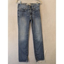 Jeans Ariat REAL Denim donna 26R lavaggio medio gamba dritta blu