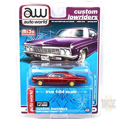 Auto World Maßstab 1:64 Mijo Toys Exclusive Custom Low Riders - 1966 Chevy Impala SS 