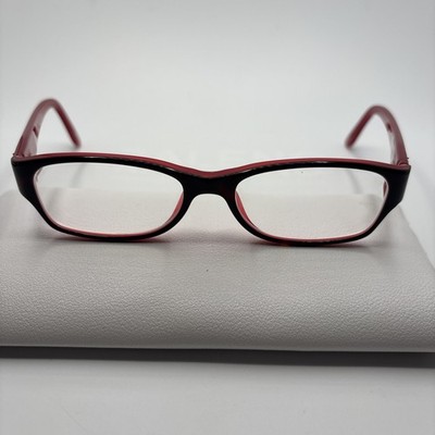 Ralph Lauren Italy Eyeglasses RL 6058 5255 51-16-135mm Gradient Red Black #C169