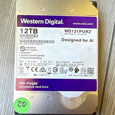 Western Digital WD Purple 12TB WD121PURZ 3.5" SATA III 7200RPM 256MB AI