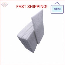 VSM 10-Pack: 6" x 9", White - Fine, Non-Woven Hand Pad, Rust and Oxidation Resis
