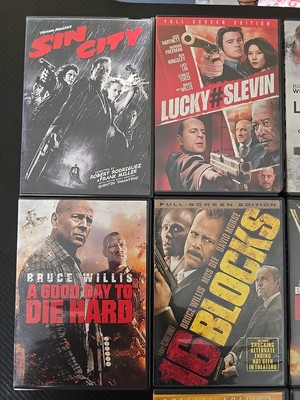 Bruce Willis DVD Lot (DVD) 10 Film Lot - Die Hard, Tears of the Sun & Many More