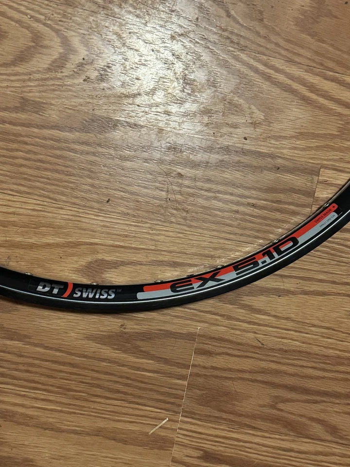 Pacote com 2 discos DT Swiss EX 5.1D aro 26" 32h preto Dh enduro Freedride all mountain  - Imagem 2 de 4