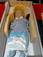 Ashton Drake Porcelain doll It's a boy by Joyce Wolf Nursery Newborns Collection