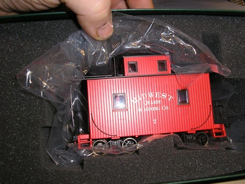 Bachmann Spectrum On30 Dienstwagen mit beleuchtetem Innenraum. Midwest Quarry #7. 27761. | Condition: Used