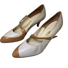 Raymonde Customized for Ray Klinger Vintage Mary Jane Heels Women's 9N Leather
