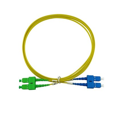 BlueOptics Duplex LWL Patchkabel SC-UPC/SC-APC Singlemode 0.5 Meter