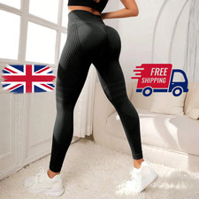 Women Anti-Cellulite Yoga Pants Push Up Tik Tok Leggings Bum Butt Lift Sport Gym