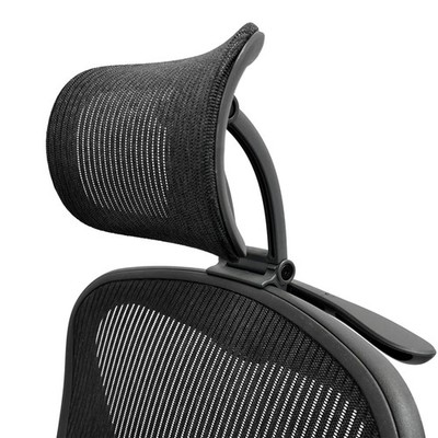 ERGOKING Headrest Attachment Compatible with Classic Aeron, Black