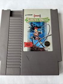 Castlevania 2 II: Simon's Quest Circle Seal cartuccia Nintendo NES con custodia