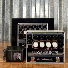 Electro-Harmonix EXH Battalion Bass Preamp EQ Noise Gate DI & Distortion...