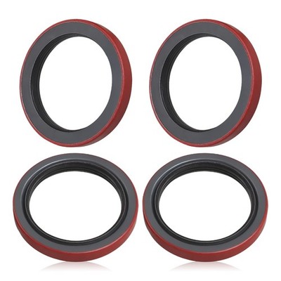 New 4 Piece Trailer Hub Wheel Unitized Oil Seals for Lippert / LCI 10k Axles US