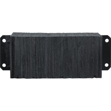 Global Industrial Rubber Dock Bumper 24"W x 4.5"D x 10"H