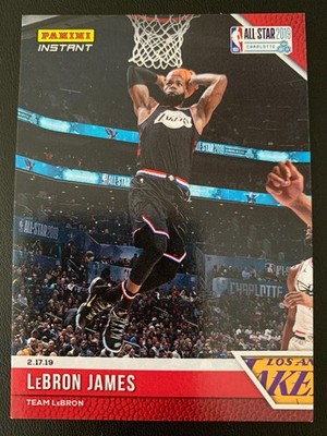 2018-19 Panini Instant All-Stars 5 LeBron James ed/399