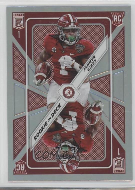 2023 Panini Donruss Elite Rookie On Deck Jahmyr Gibbs #RD-10 10h2