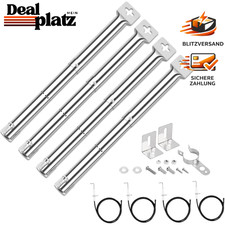 Universal Gasgrill Edelstahl Brenner 4 Stück für Landmann & Co.