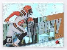 JABRILL PEPPERS 2017 Donruss Optic Breezy Silver Prizm #29