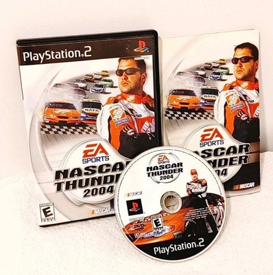 NASCAR Thunder 2004 (Sony PlayStation 2, PS2) Cib Complete In Box Tested